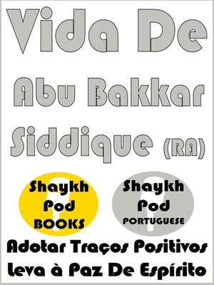 cover image of Vida De Abu Bakkar Siddique (RA)
